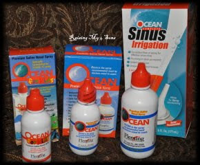 Ocean Complete Sinus Irrigation Review & GIVEAWAY!!!(WINNER:SAPsMAMA!)