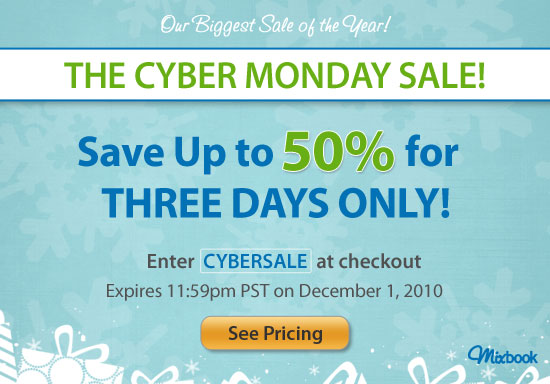 Mixbook.com Cyber Monday Sale EXTENDED!!!