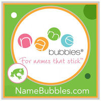 Back to School Bash: Name Bubbles GIVEAWAY!!!