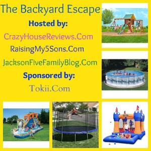 Bloggers-Sign up to be part of the Backyard Escape Giveaway!