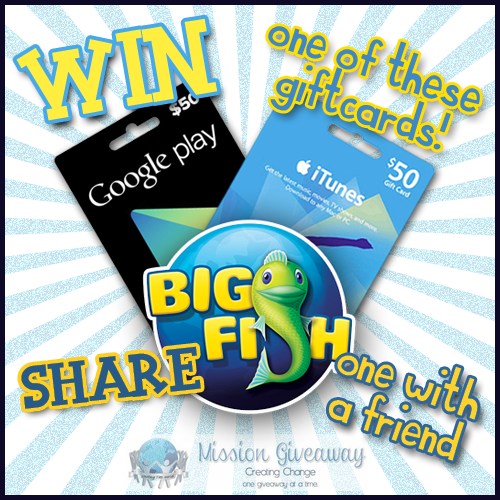 Big Fish Games #MissionGiveaway