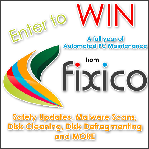 WIN a Full Year of PC Maintenance from Fixico #MissionGiveaway