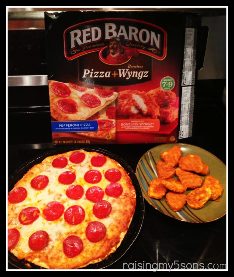 Pizza Night with Red Baron Pizza #Giveaway