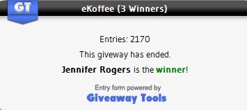 eKoffee Winner!!!