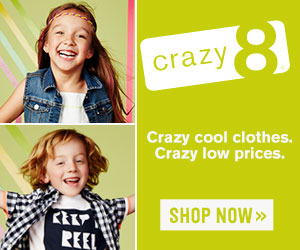 Crazy 8 Back to School Savings