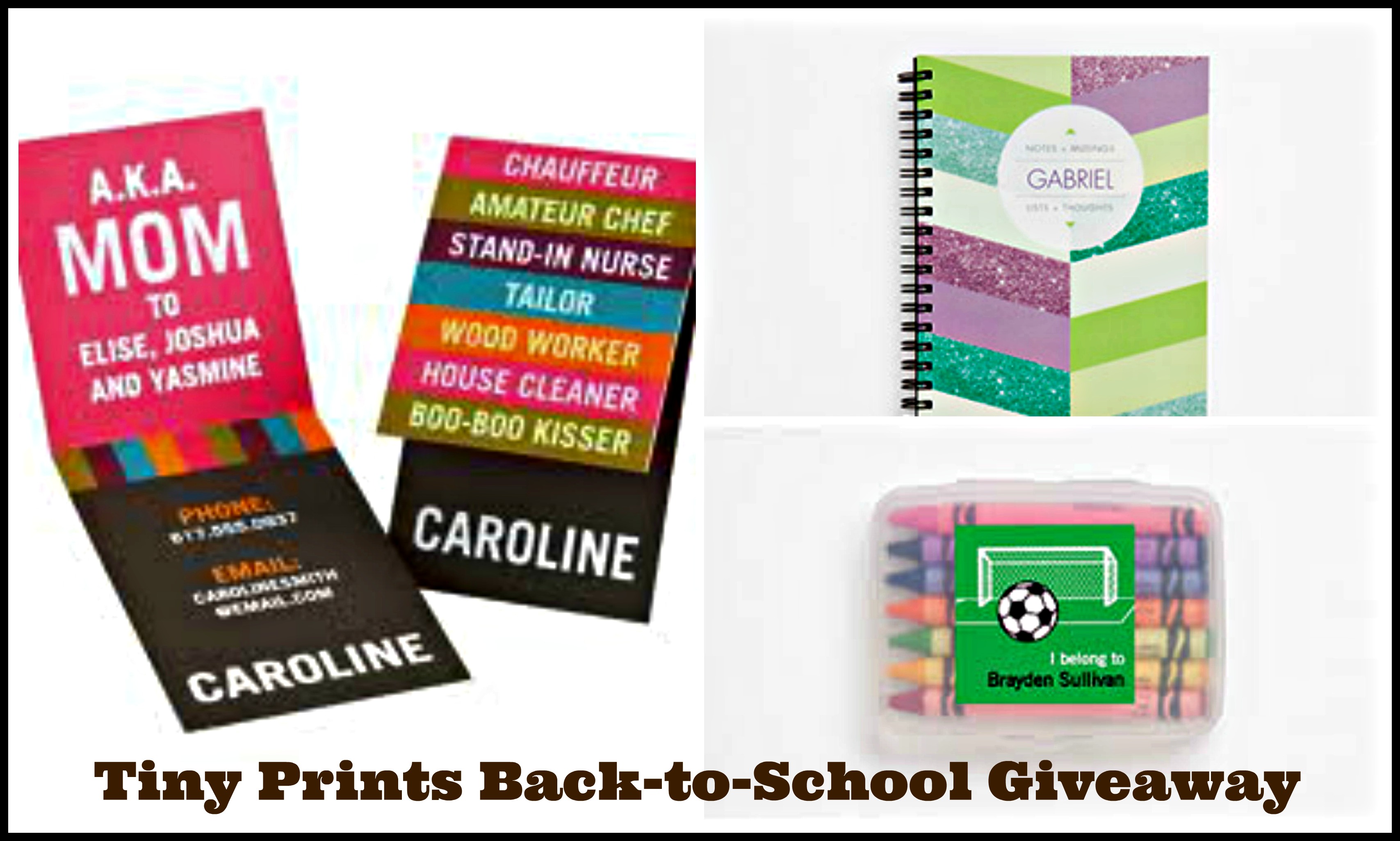 Back-to-School Bash: Tiny Prints Giveaway