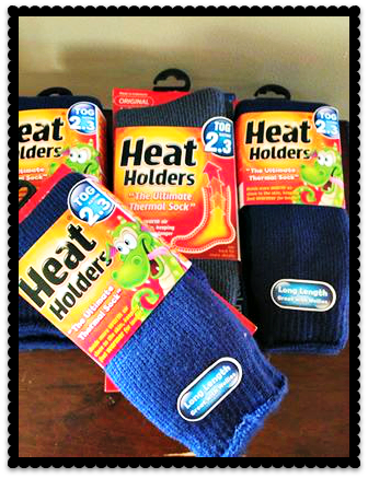 Warm & Cozy Toesies with Heat Holders