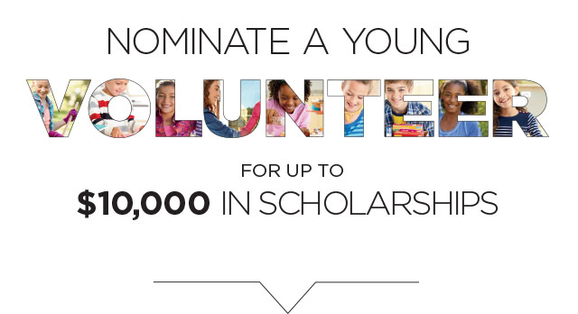 Kohl’s- Nominate a Young Volunteer