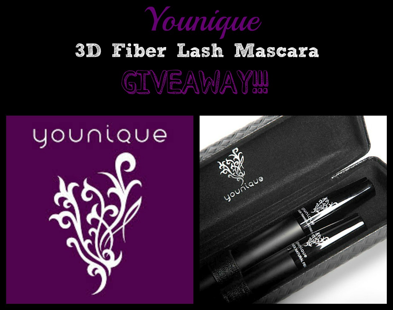 Younique 3D Fiber Lash Mascara GIVEAWAY!