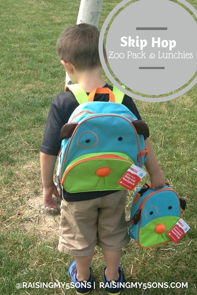 Back to Preschool in Style With Skip Hop Zoo Pack and Lunchies! #ad