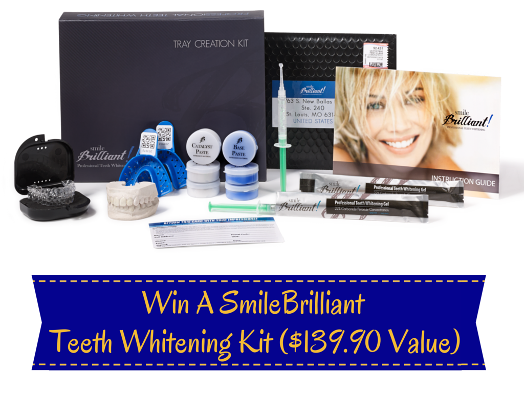 SmileBrilliant Teeth Whitening Kit Giveaway