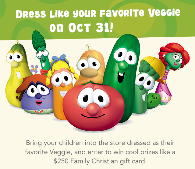 Dress Like a Veggie and WIN!