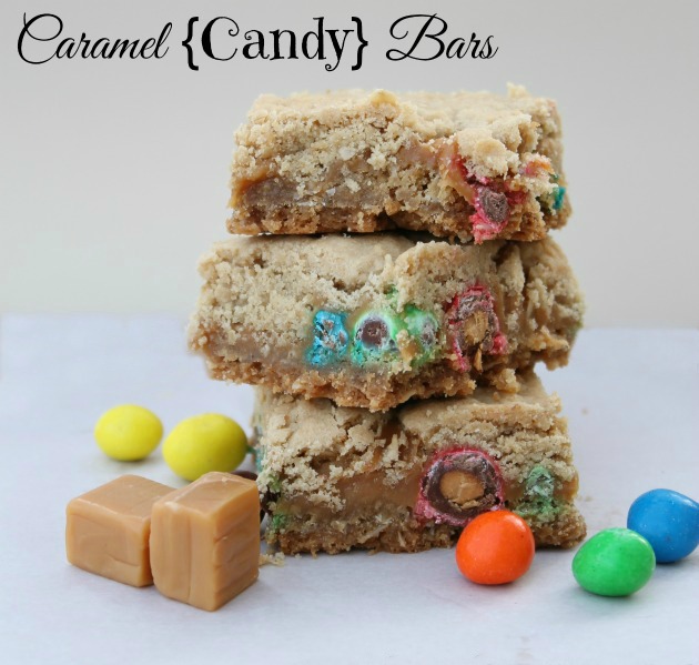 12 Days of Christmas Desserts: Caramel Candy Bars