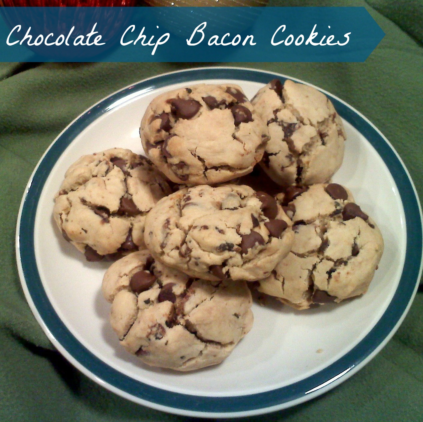 12 Days of Christmas Desserts: Chocolate Chip Bacon Cookies