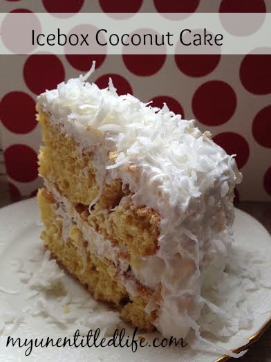 12 Days of Christmas Desserts: Icebox Coconut Cake