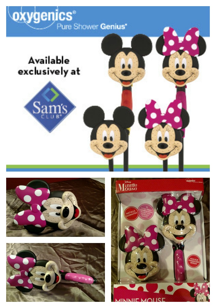 Minnie Mouse Showerheads from Oxygenics Giveaway #2014HGG