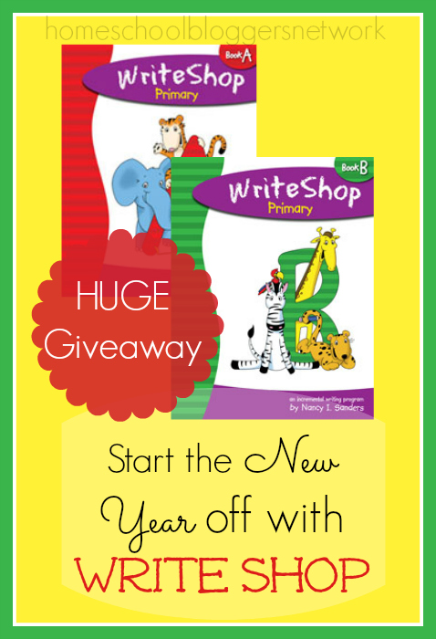 12 Days of Homeschool Giveaways (Day 7): WriteShop