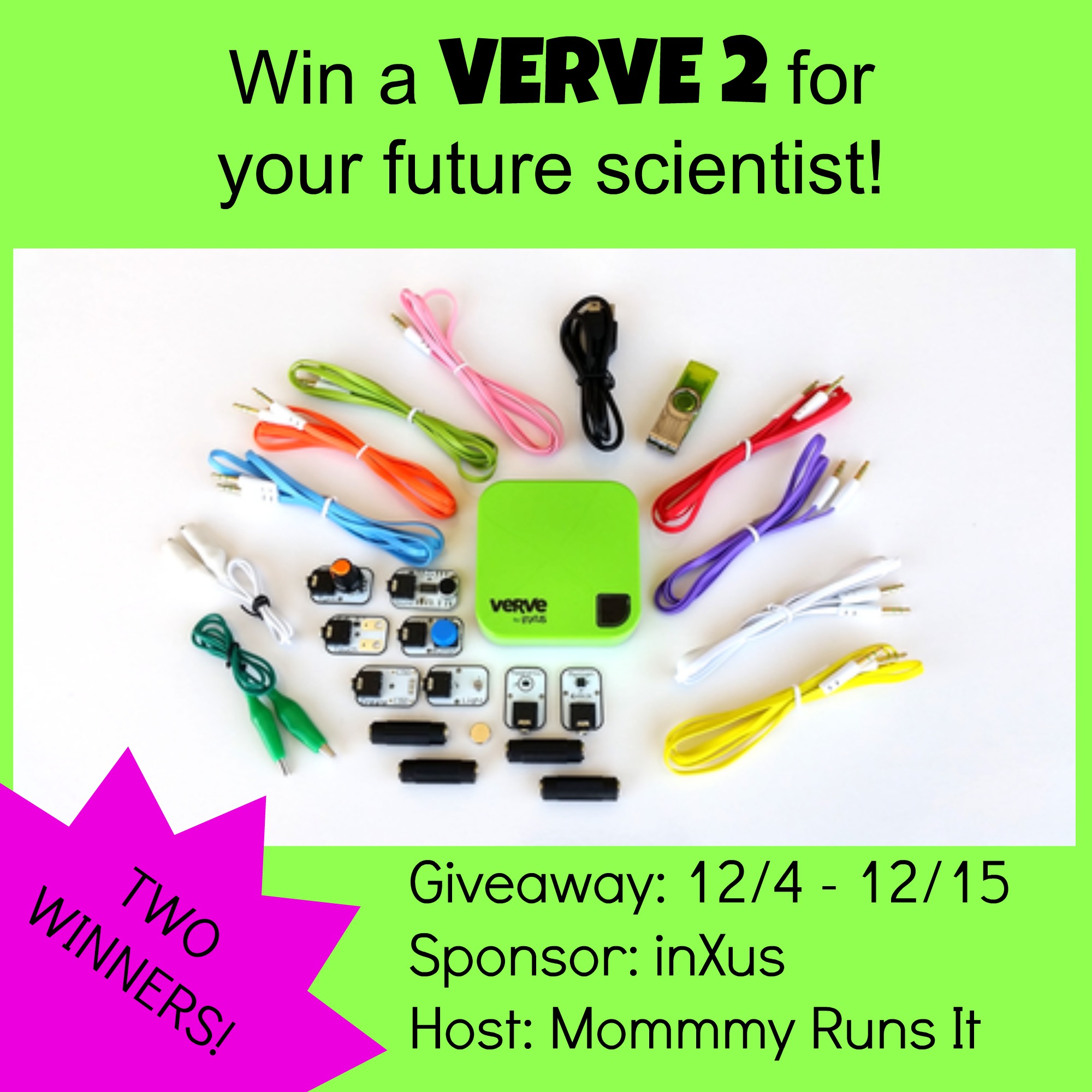 VERVE 2 GIVEAWAY! (2 WINNERS)  #2014HGG