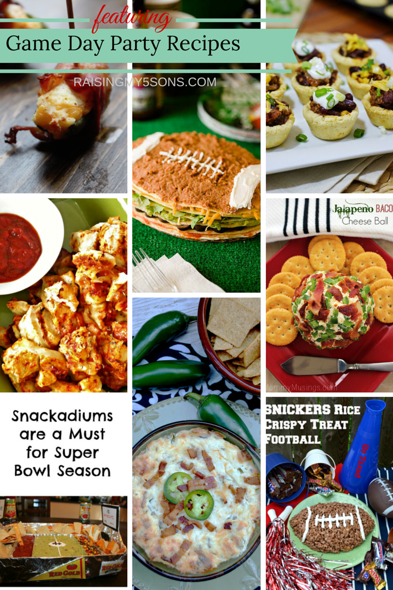 Game Day Party Recipes