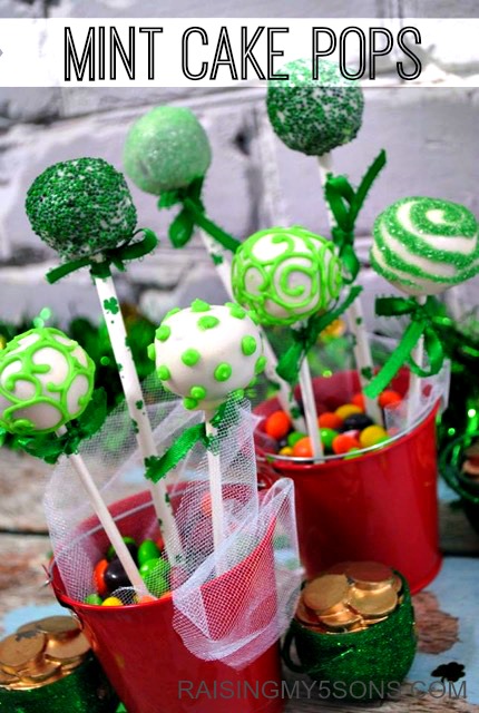 Mint Cake Pops