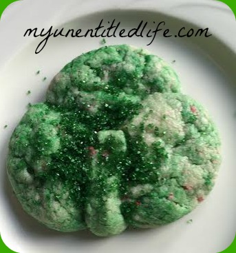 Shamrock Cookie Recipe +Craft