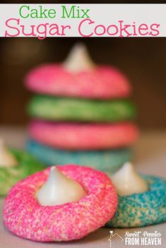 Cake Mix Sugar Cookies