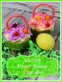 Easter Basket Cupcakes