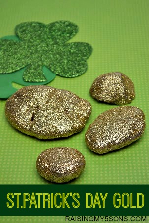 St.Patrick’s Day Gold Craft