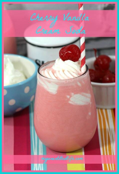 Cherry Vanilla Cream Soda: #12DaysOf BBQ/Recipe Fun!