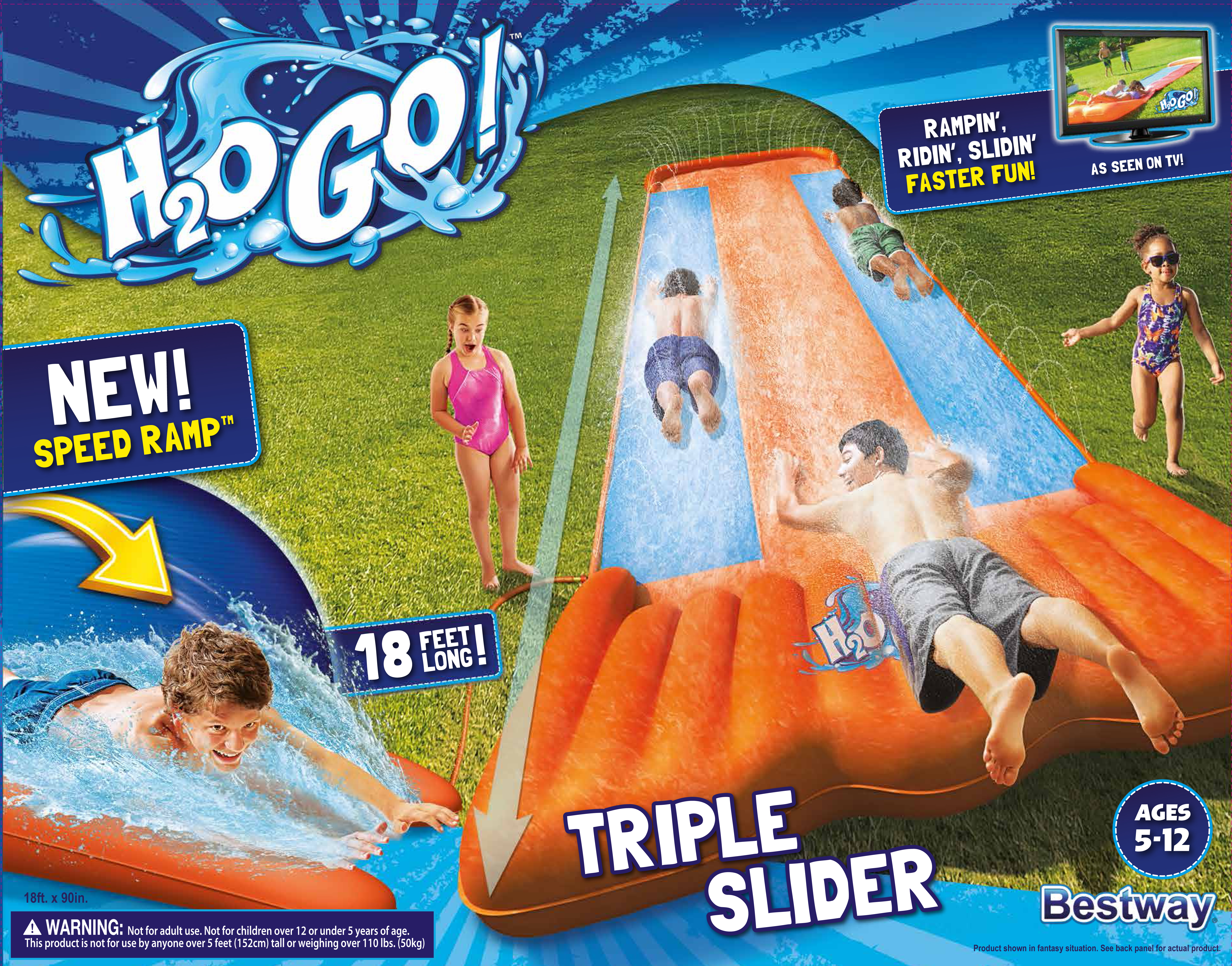 Summer Will be Splashing Fun With the H2OGO Water Slide!