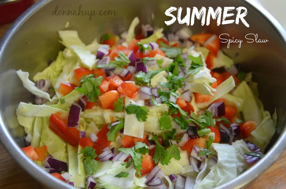 Summer Spicy Slaw Recipe: #12DaysOf BBQ/Picnic Fun!