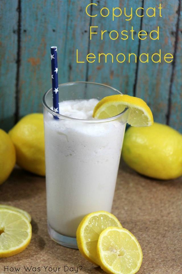 CopyCat Frosted Lemonade Recipe: #12DaysOf BBQ/Picnic Fun!