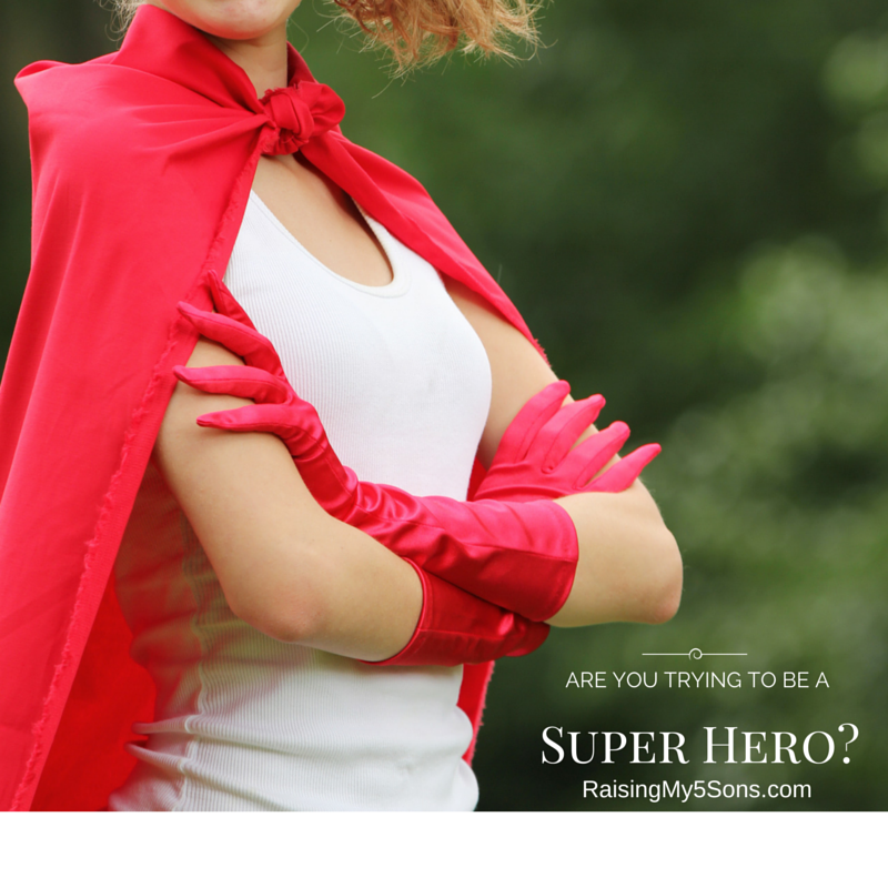 Are You Trying to Be a Super Hero?