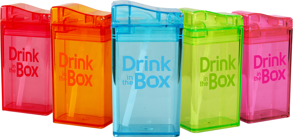 Serve Kids Healthy Drinks With Spill-Proof Drink in the Box