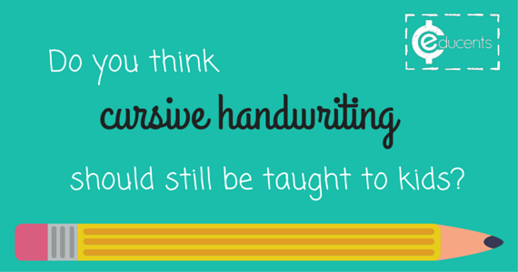 Do You Think Cursive Handwriting Should Be Taught To Kids?