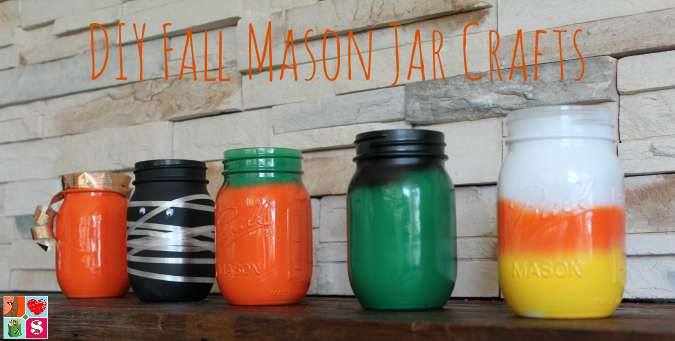 DIY Fall Mason Jar Craft