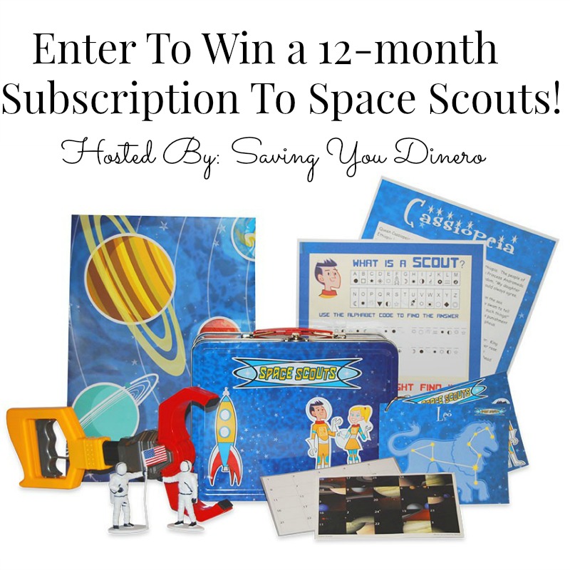 Win a 1 Year Subscription to Space Scouts #2015HGG