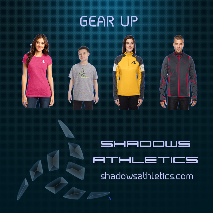 Shadows Athletics Clothing For the Whole Family! #2015HGG