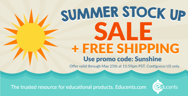 Summer Stock Up SALE @Educents