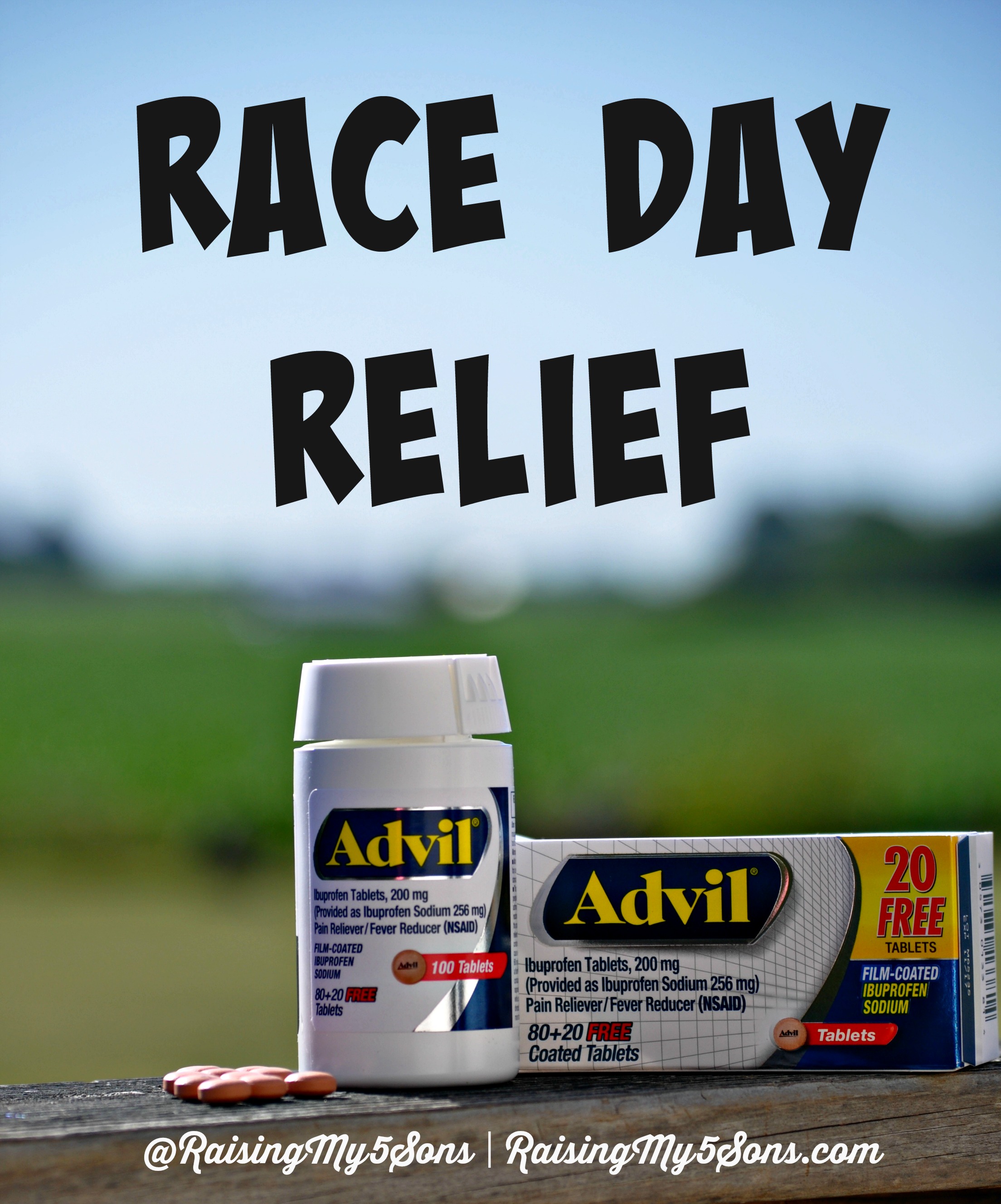 Enjoy The Race #RaceDayRelief