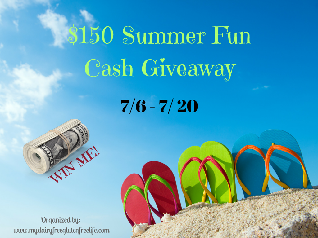 $150 Summer Fun Cash Giveaway