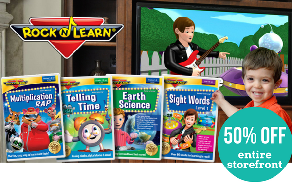 Rock ‘N Learn DVD SALE