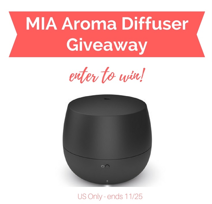 Win an Aroma Diffuser #2016HGG