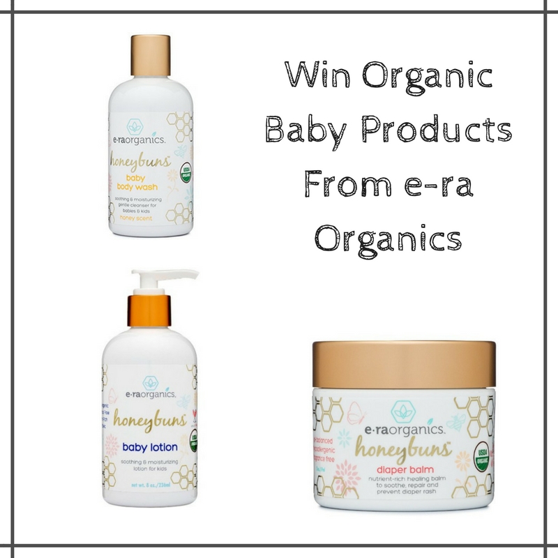 Win Organic Baby Products From e-ra Organics #2016HGG