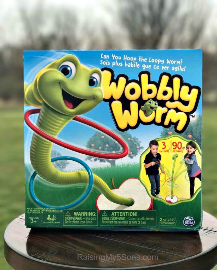 Staying Active & Having Fun w/ Wobbly Worm #sponsored