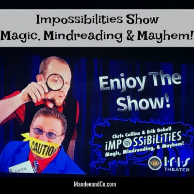 Magic & Mind Reading: Impossibilities Magic Show in Gatlinburg