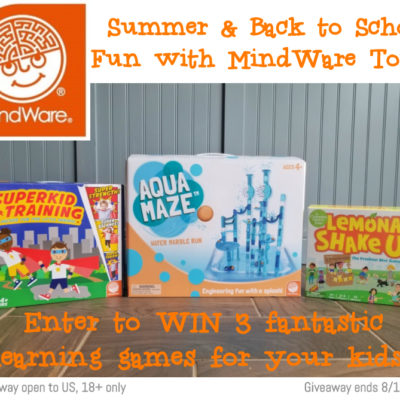 MindWare Toys Giveaway #BacktoSchool