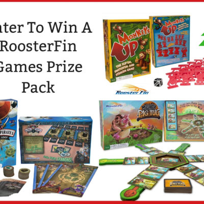 RoosterFin Games Prize Pack Giveaway #HolidayEssentials