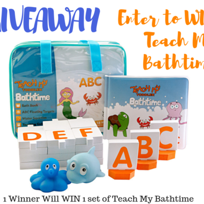 Teach My Bathtime Giveaway  #HolidayEssentials