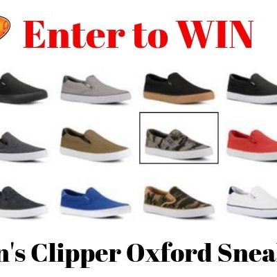 Enter to WIN a Pair of Lugz Men’s Clipper Oxford Sneakers